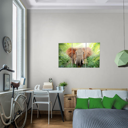 Wandbilder Wohnzimmer XXL Tieger Abstrakt Moderne Bilder Tiere